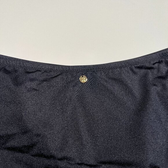 Victoria Secret XXL 2XL Chain Link Cheeky Bikini Bottom High Leg Black - Picture 6 of 7